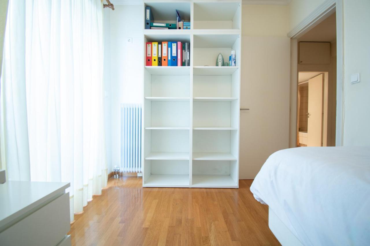 Homey Penthouse In Kypseli Athen Exterior foto