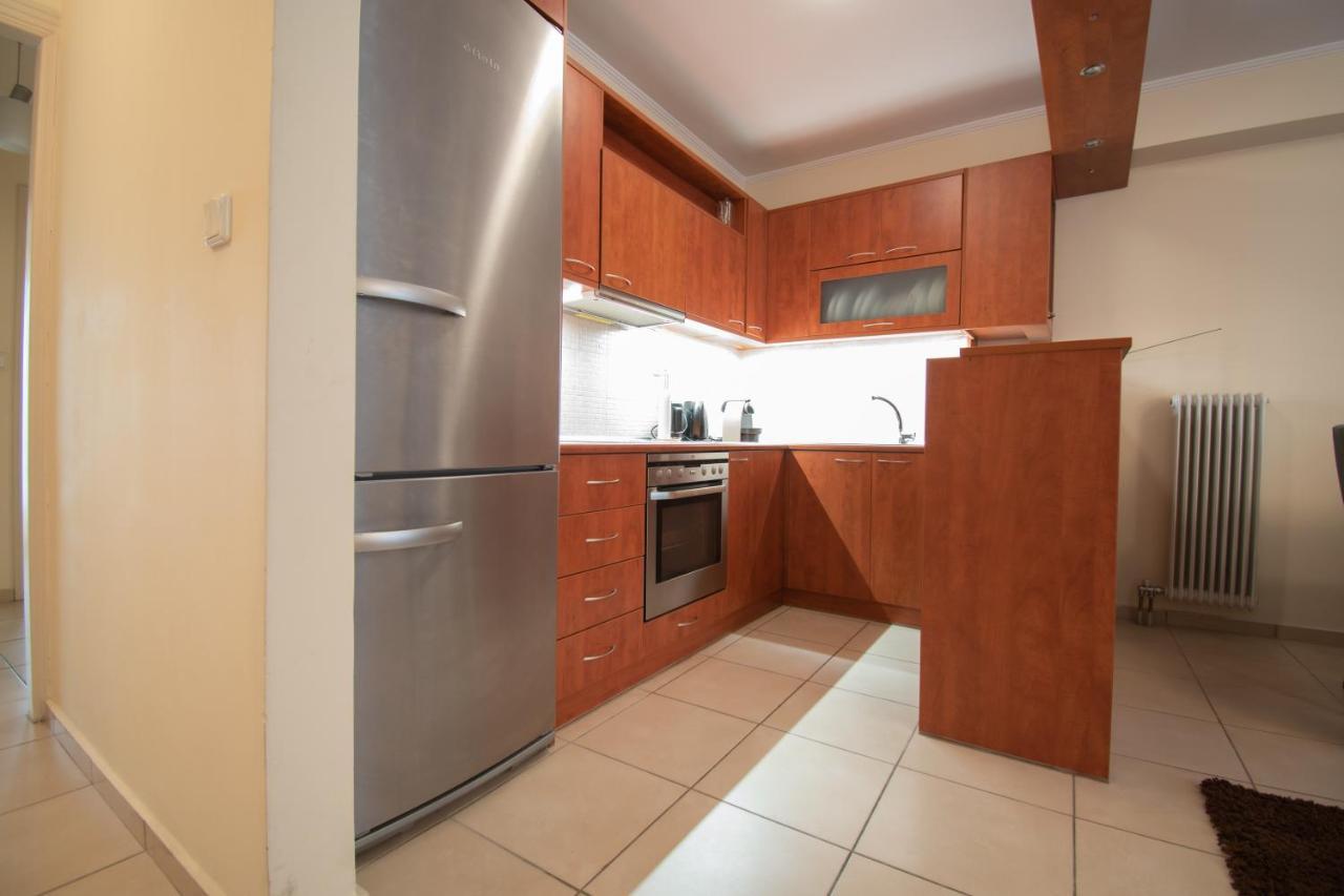 Homey Penthouse In Kypseli Athen Exterior foto