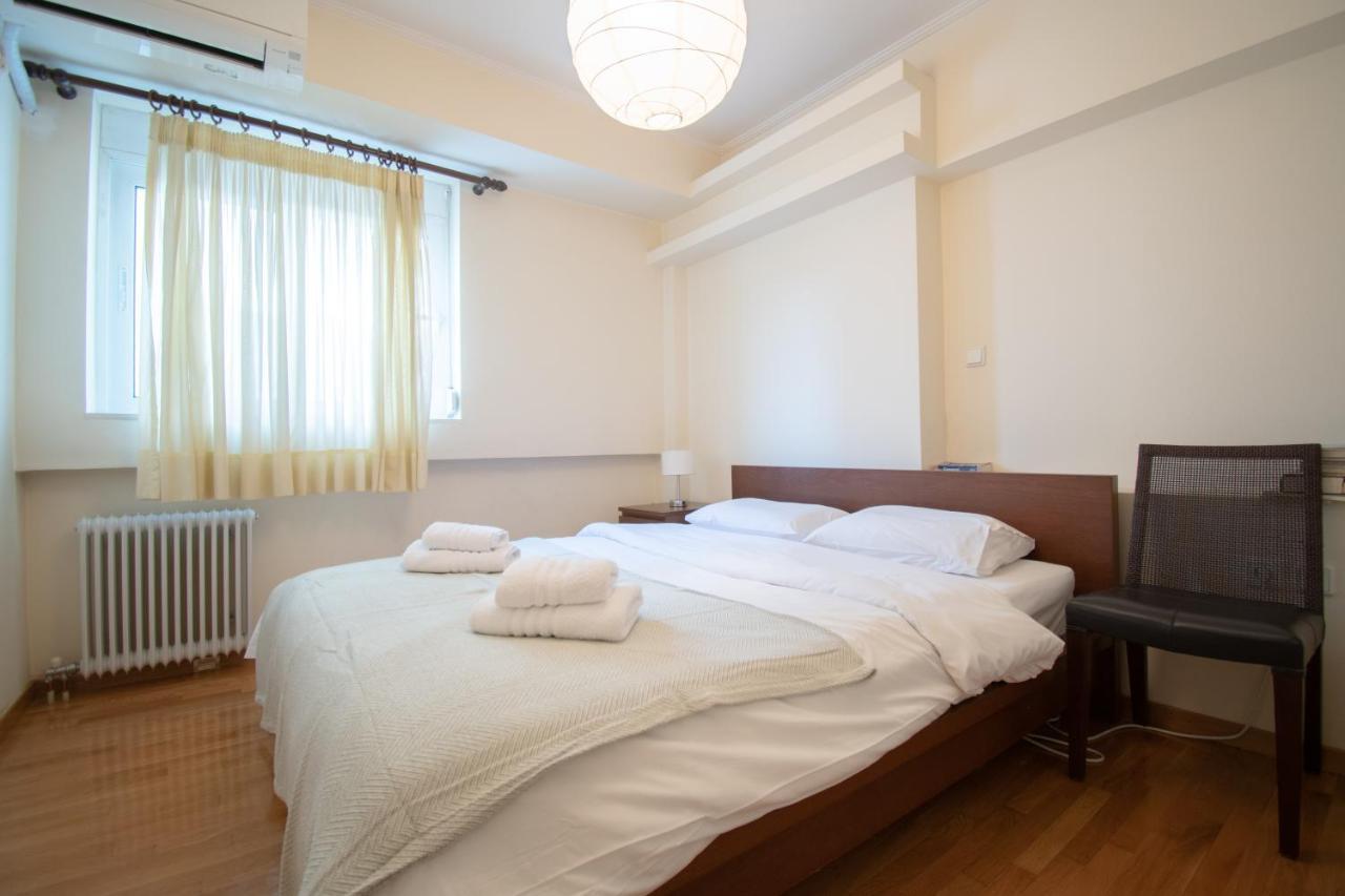 Homey Penthouse In Kypseli Athen Exterior foto