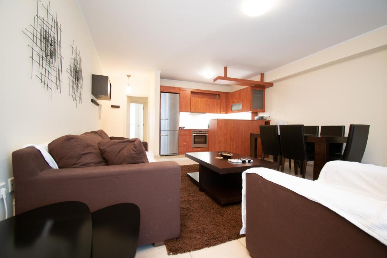 Homey Penthouse In Kypseli Athen Exterior foto