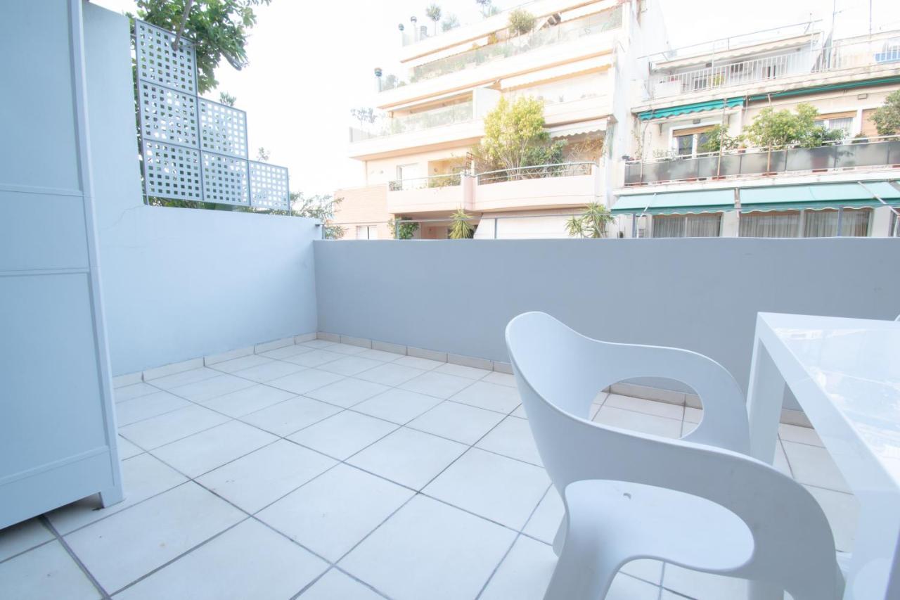 Homey Penthouse In Kypseli Athen Exterior foto